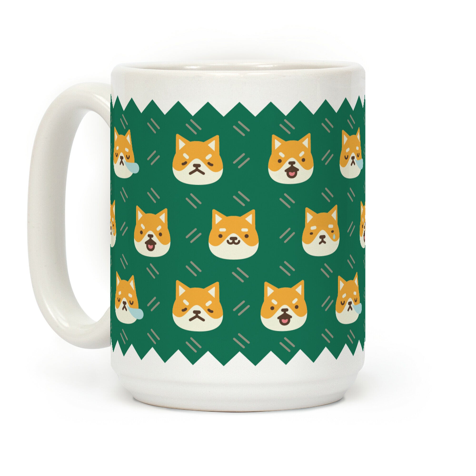 Shiba Inu Emoji Mug Coffee Mug