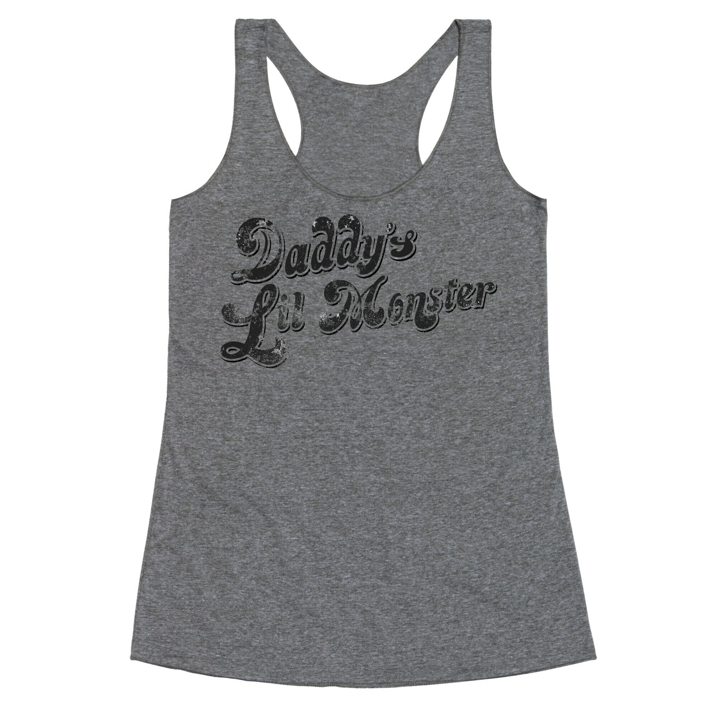 Daddy's Lil Monster Racerback Tank