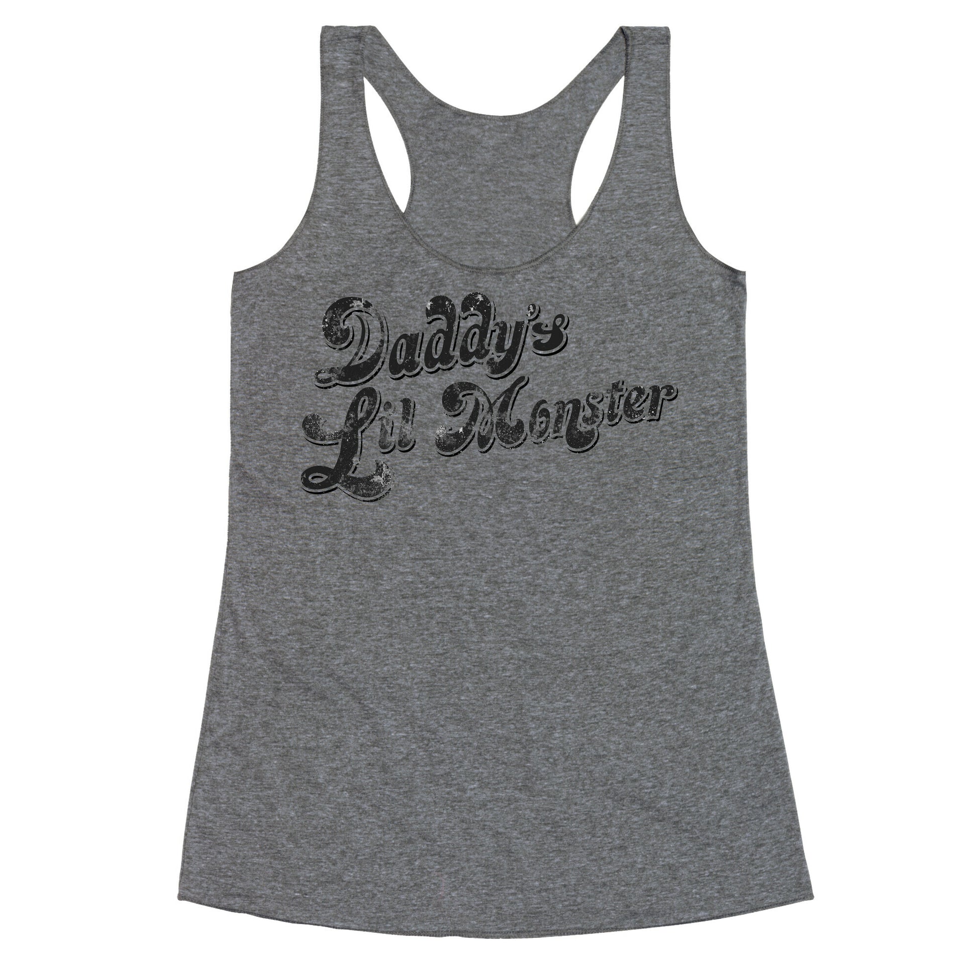 Daddy's Lil Monster Racerback Tank