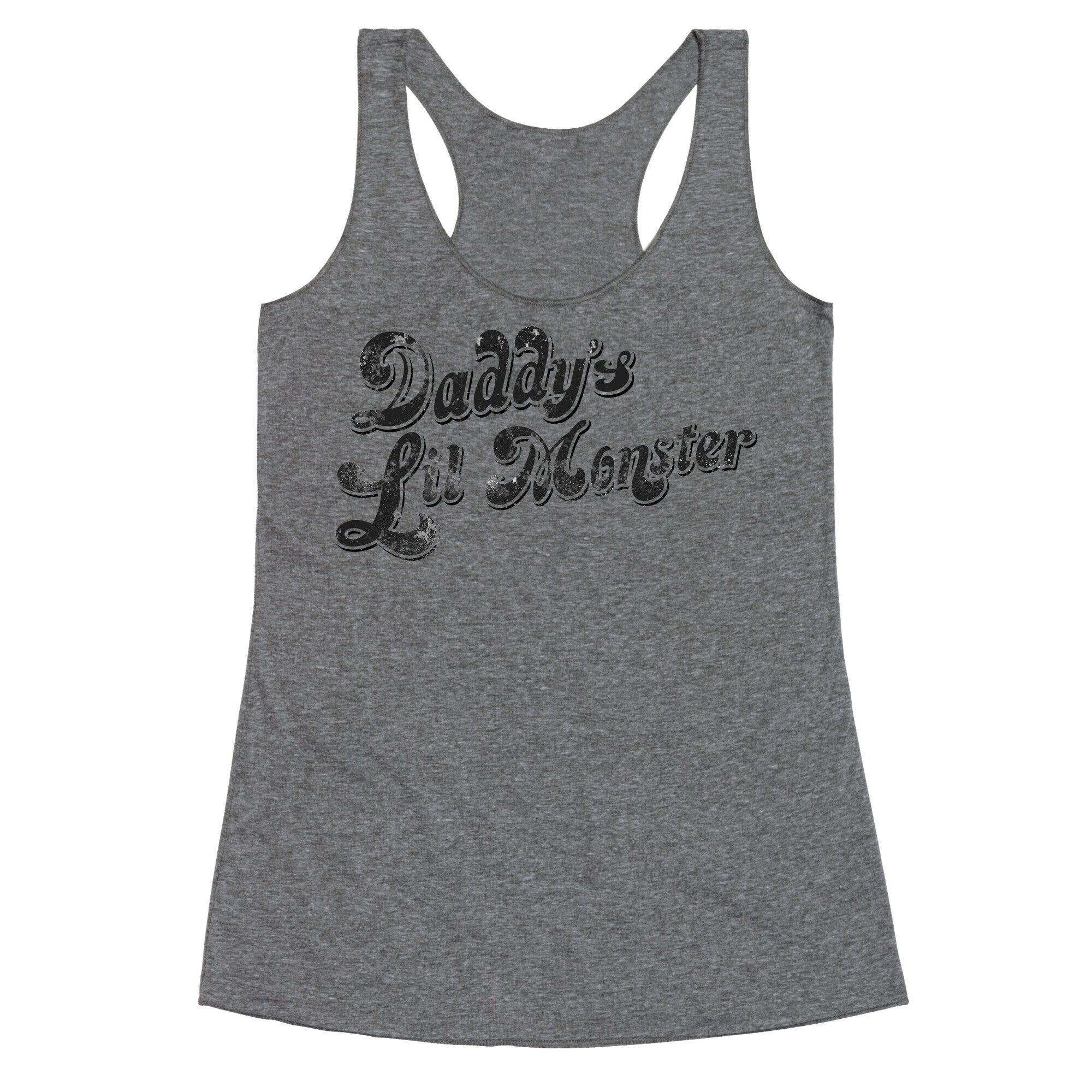 Daddy's Lil Monster Racerback Tank