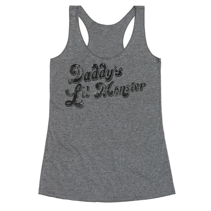 Daddy's Lil Monster Racerback Tank