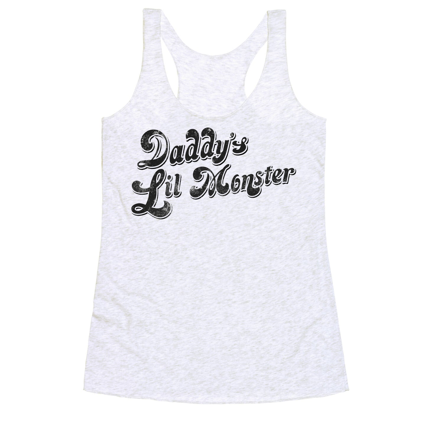 Daddy's Lil Monster Racerback Tank