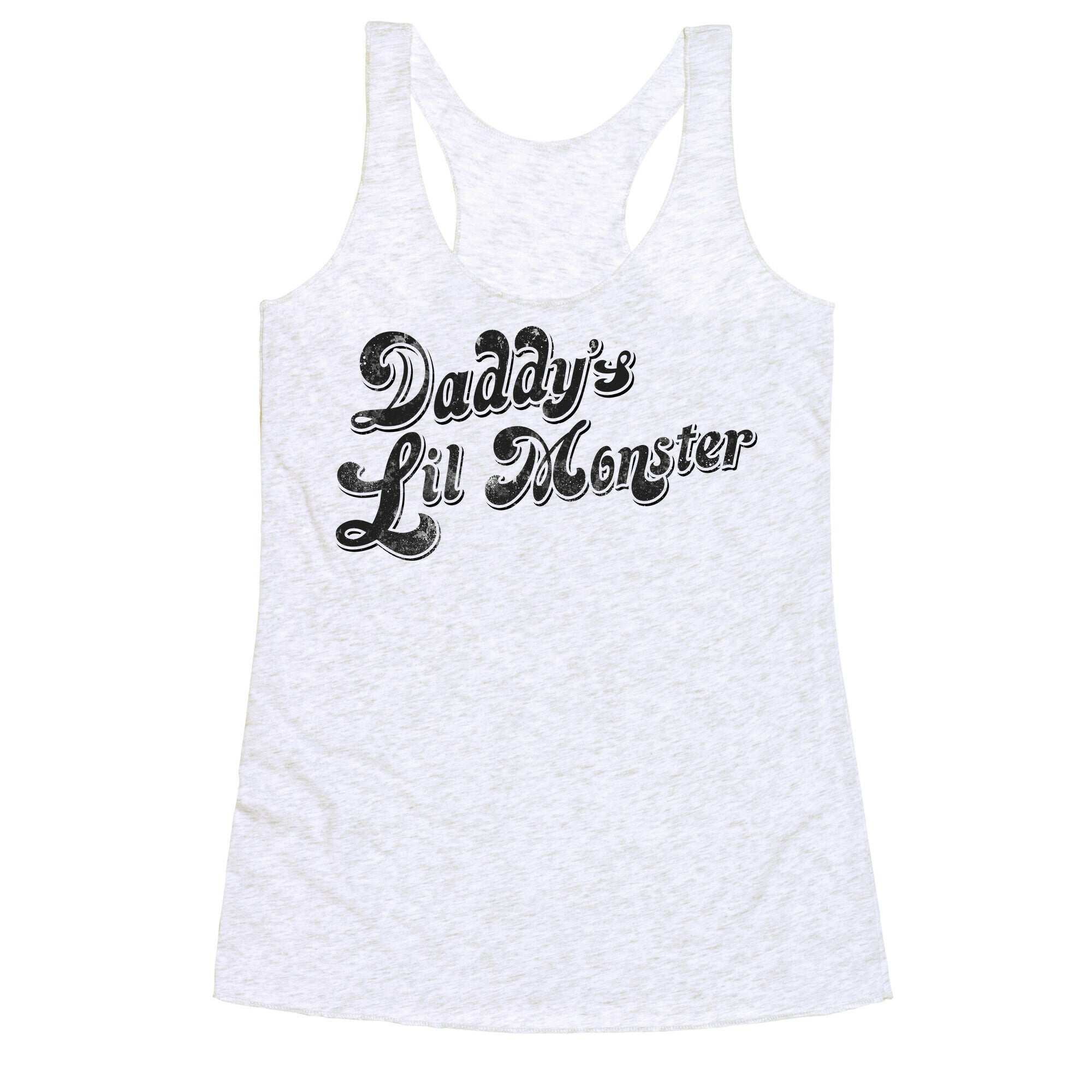 Daddy's Lil Monster Racerback Tank