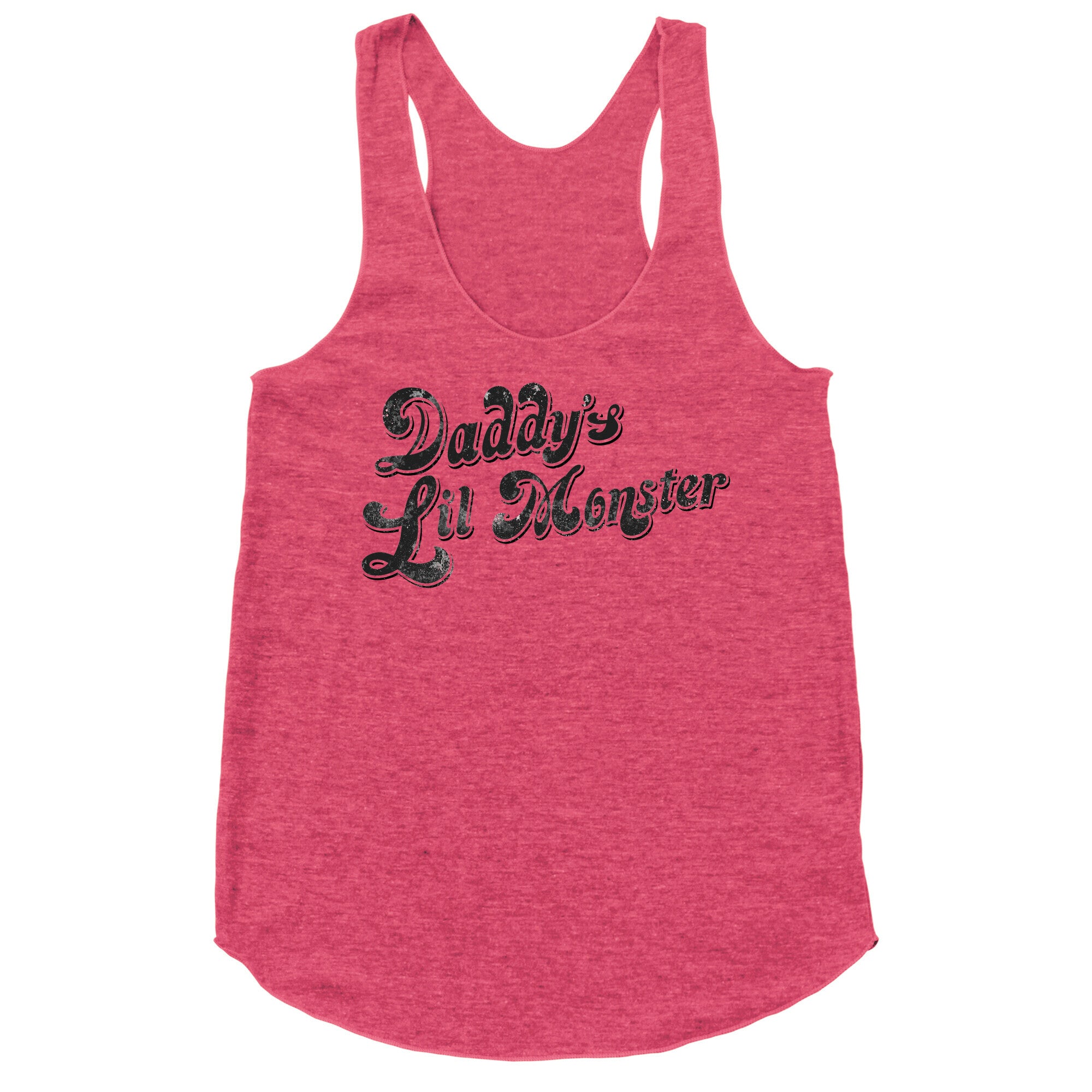 Daddy's Lil Monster Racerback Tank