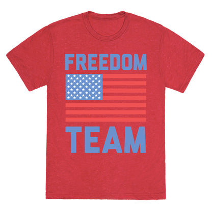 Freedom Team Unisex Triblend Tee