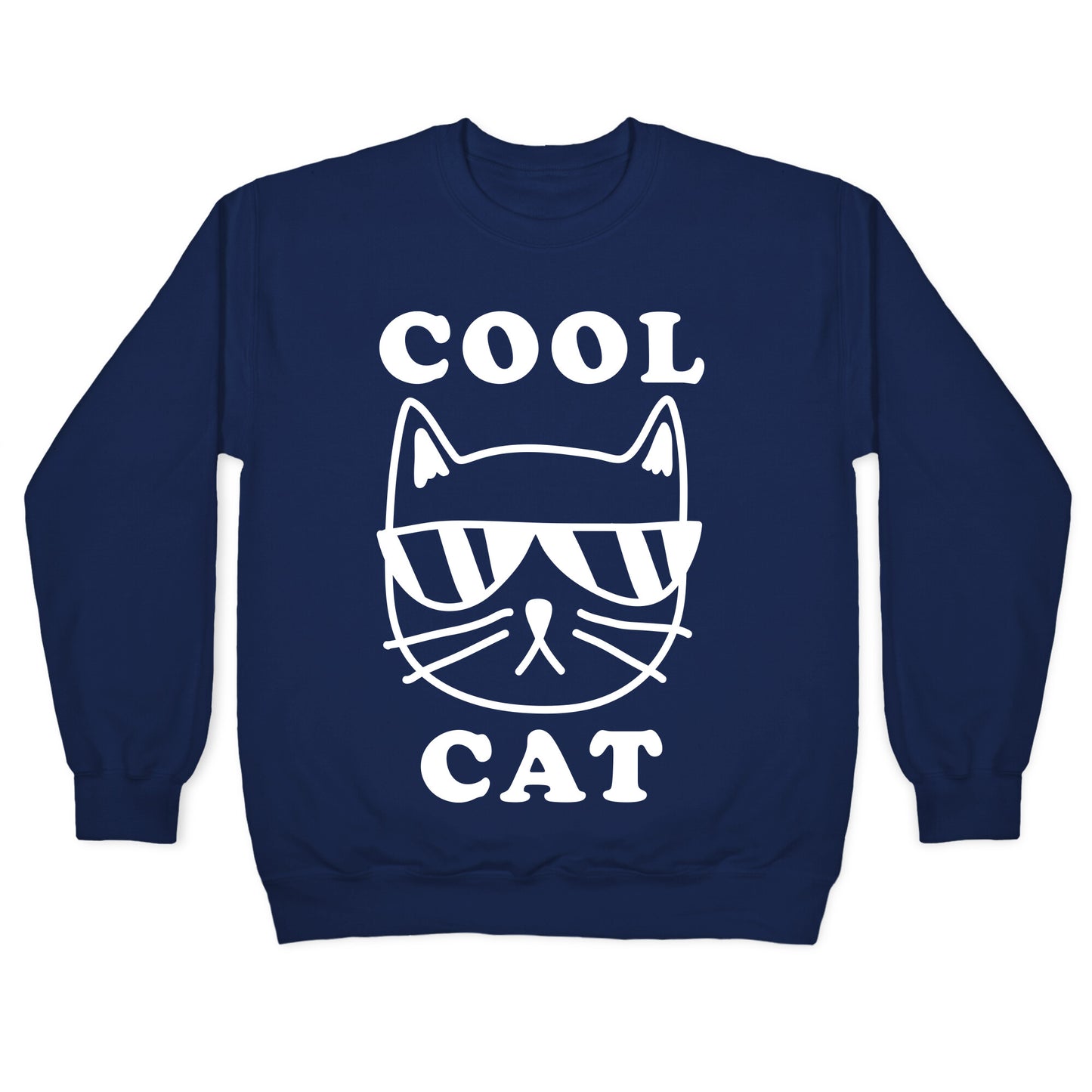 Cool Cat Crewneck Sweatshirt