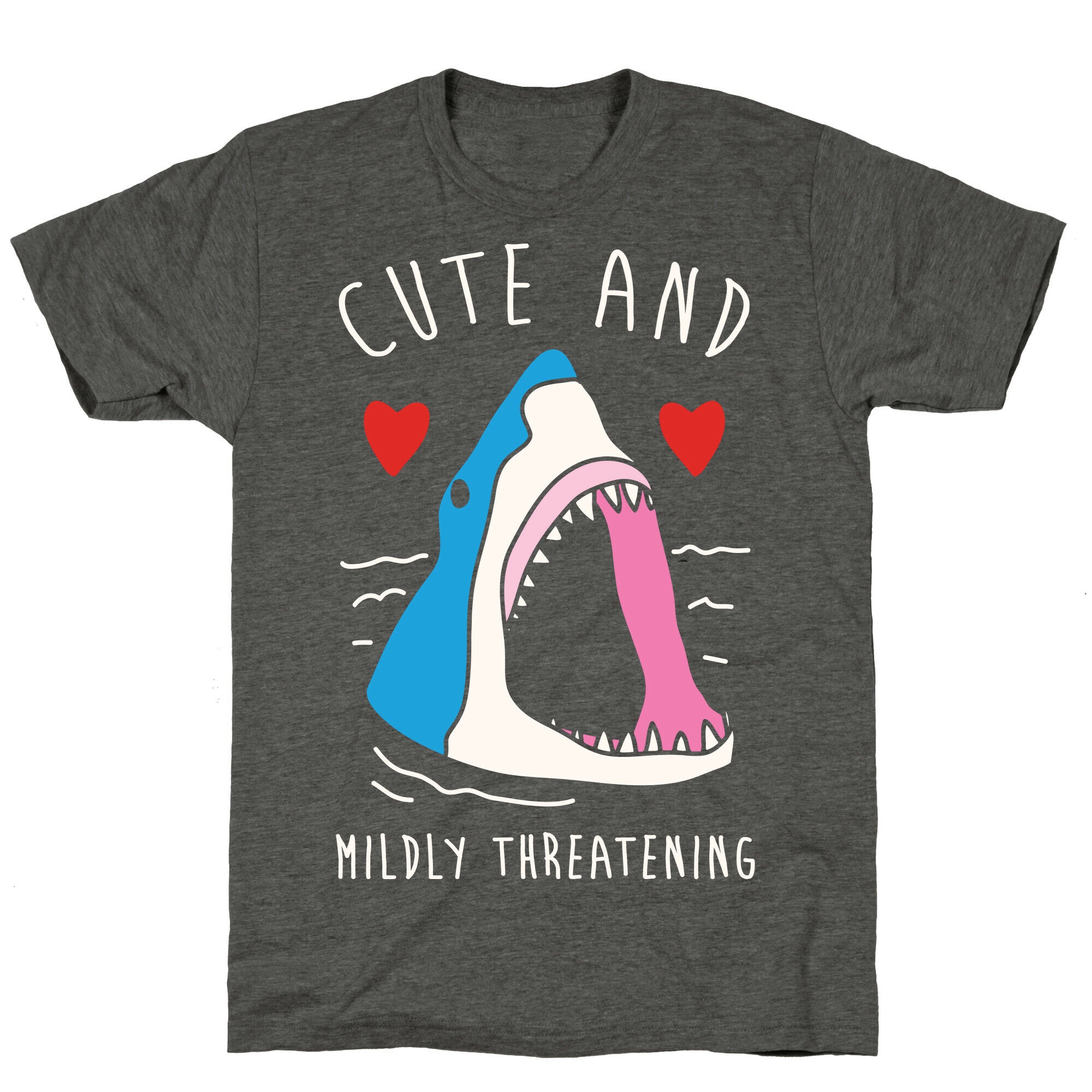 Cute And Mildly Threatening Unisex Triblend Tee