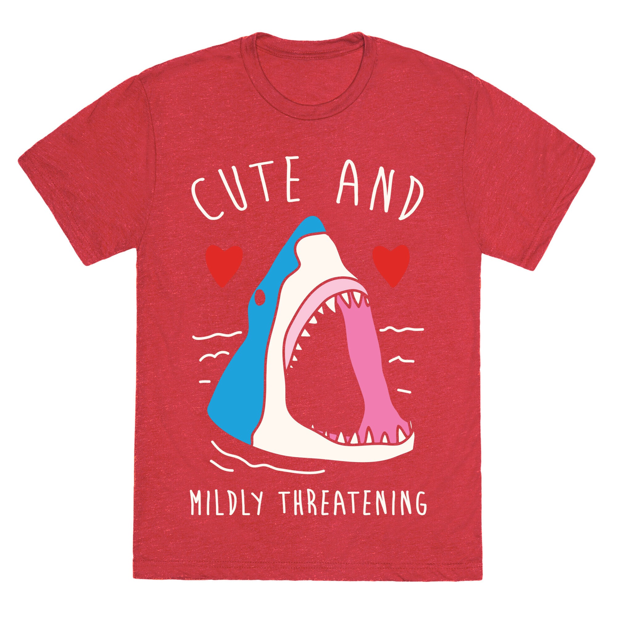 Cute And Mildly Threatening Unisex Triblend Tee