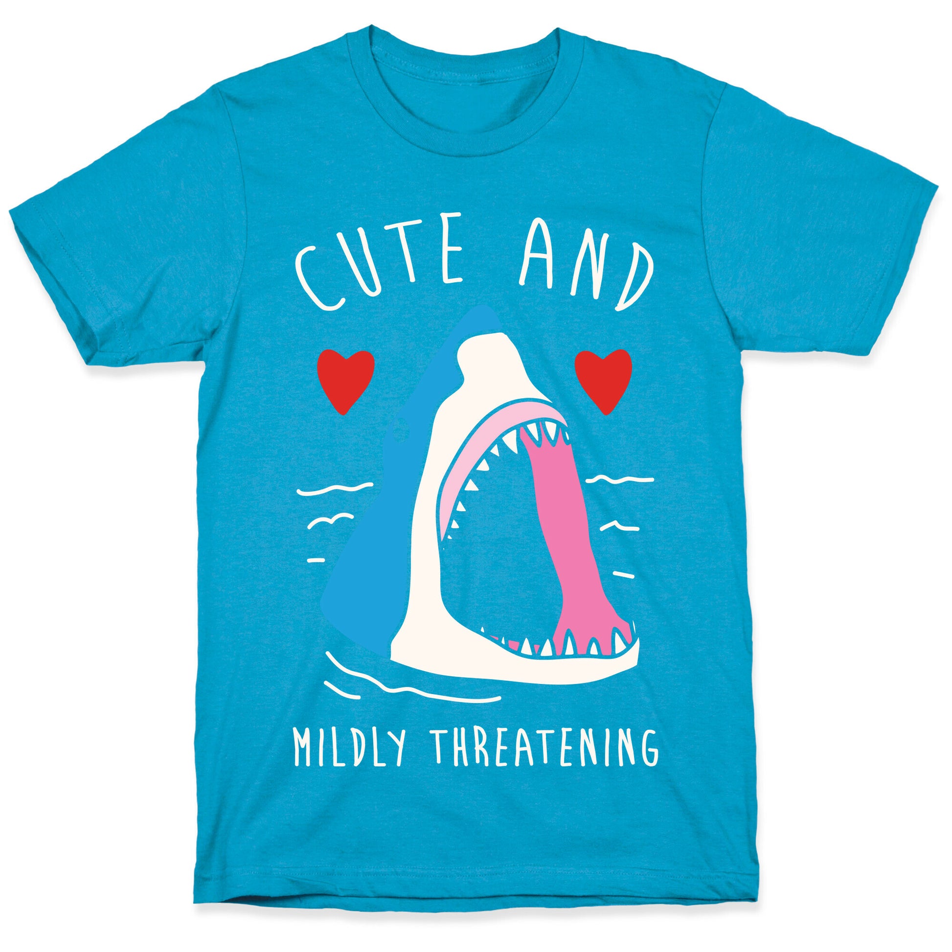 Cute And Mildly Threatening Unisex Triblend Tee