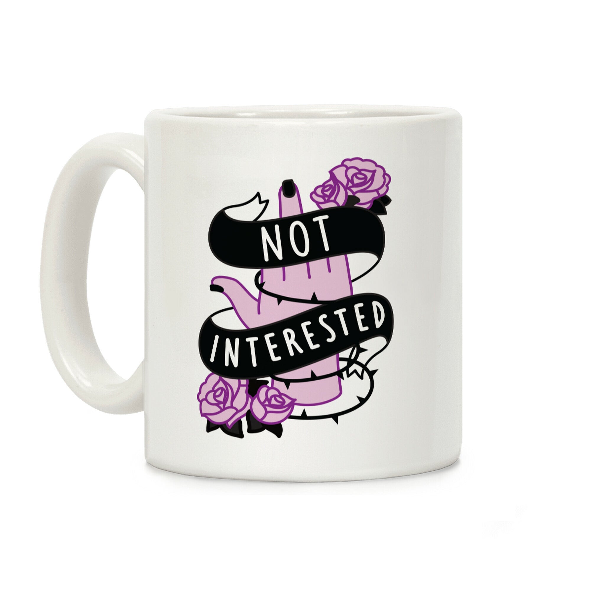 Not Interested Coffee Mug