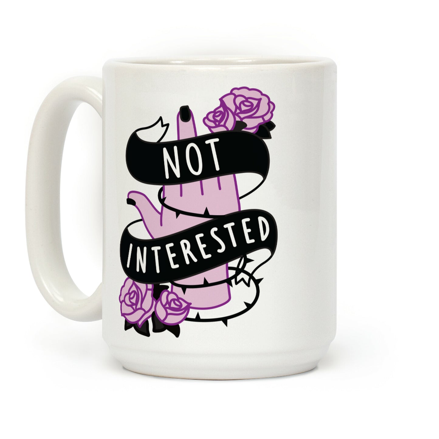 Not Interested Coffee Mug