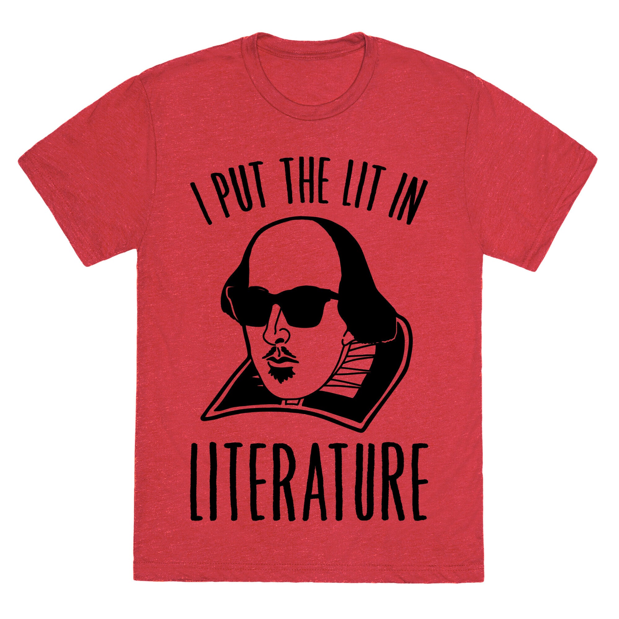 I Put The Lit In Literature Unisex Triblend Tee