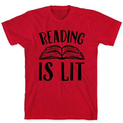 Reading Is Lit T-Shirt