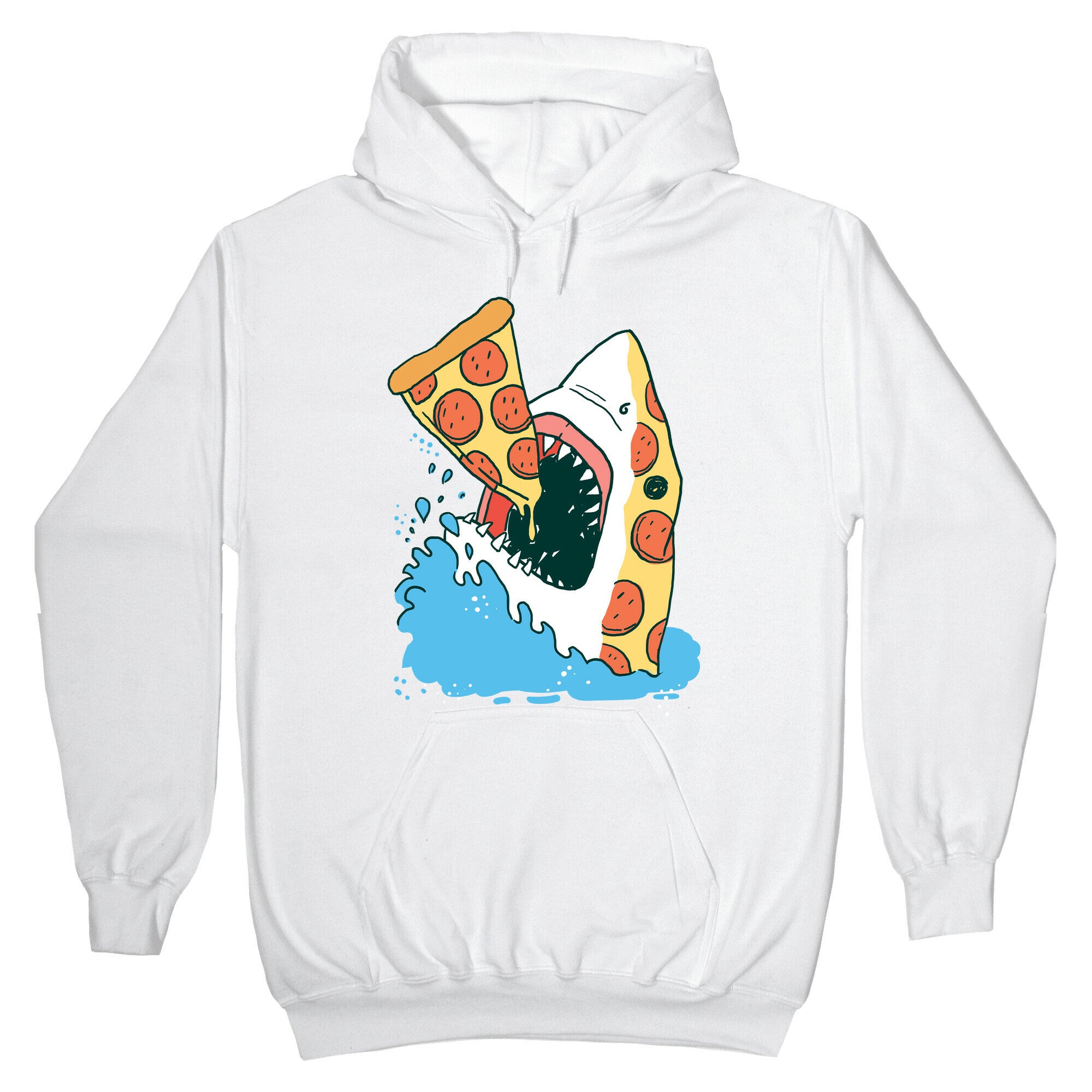 Pizza Shark Hoodie
