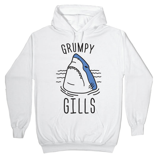 Grumpy Gills Shark Hoodie