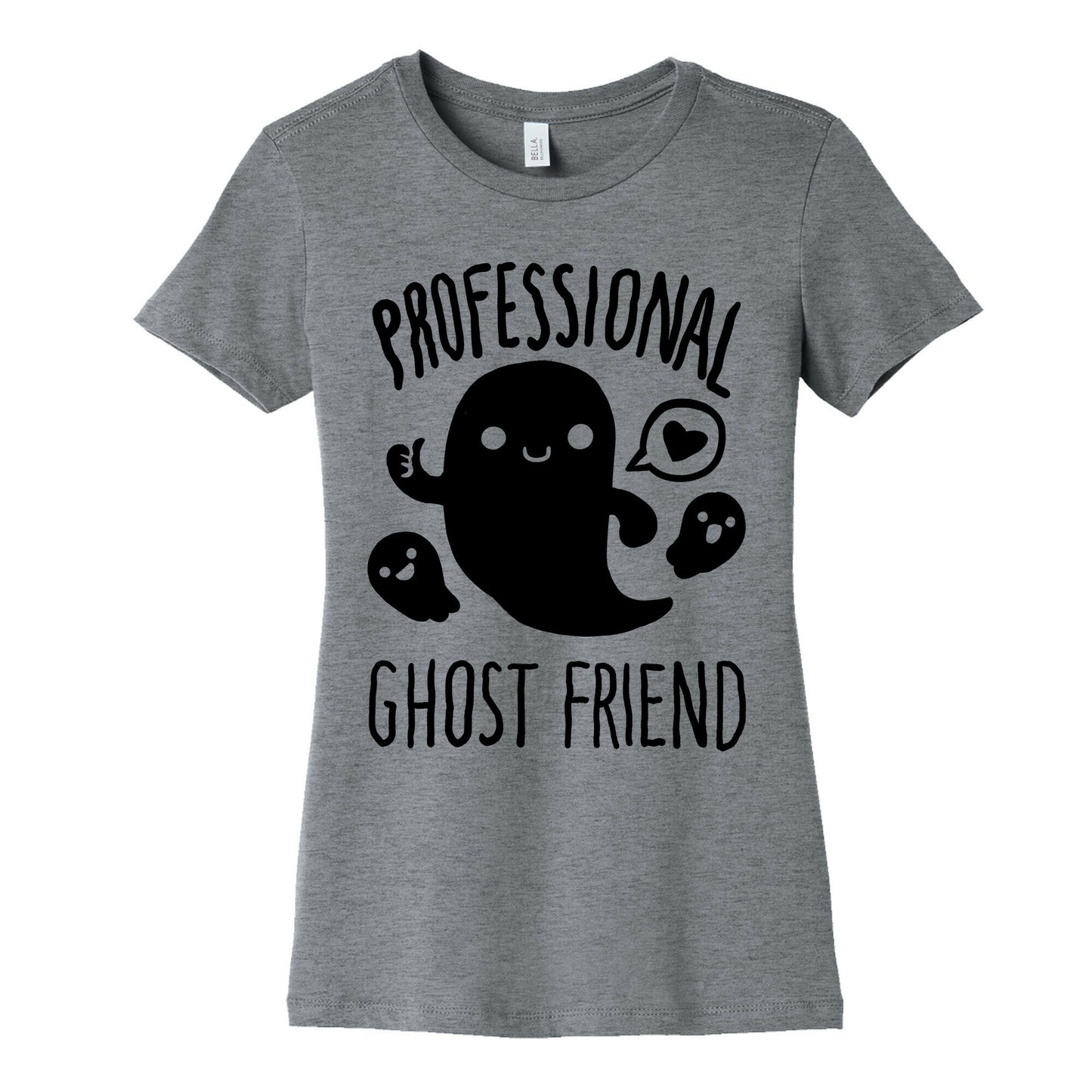 Professional Ghost Friend Women's Cotton Tee