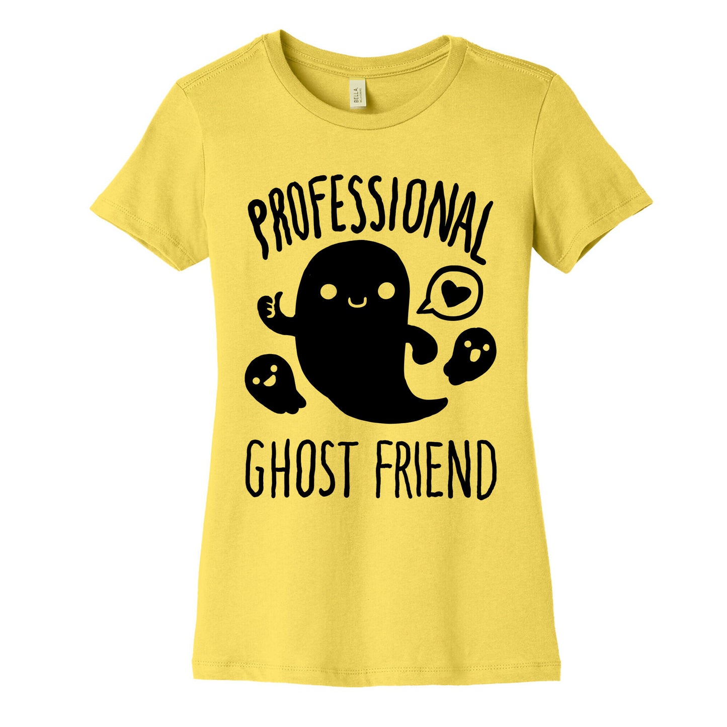 Professional Ghost Friend Women's Cotton Tee
