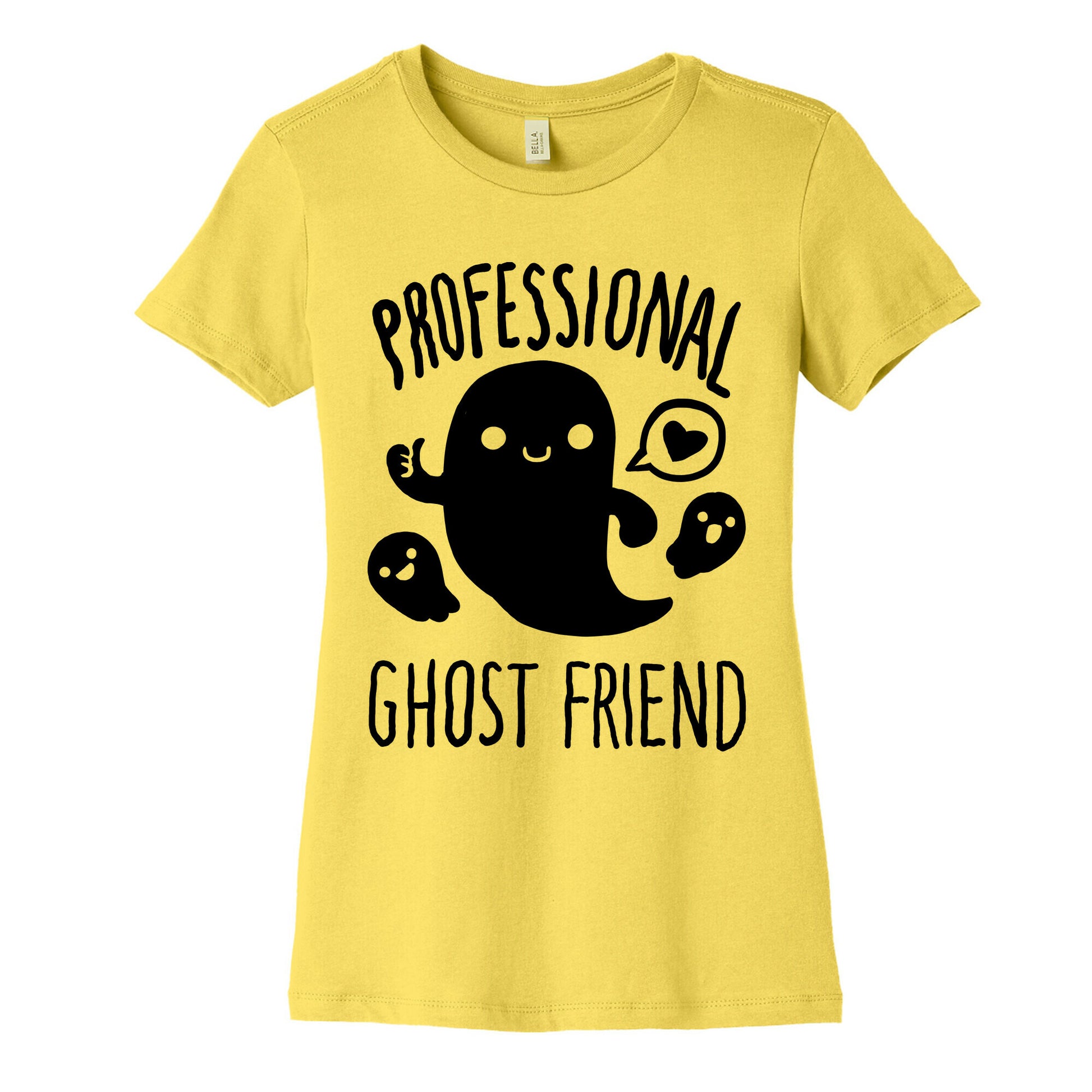 Professional Ghost Friend Women's Cotton Tee