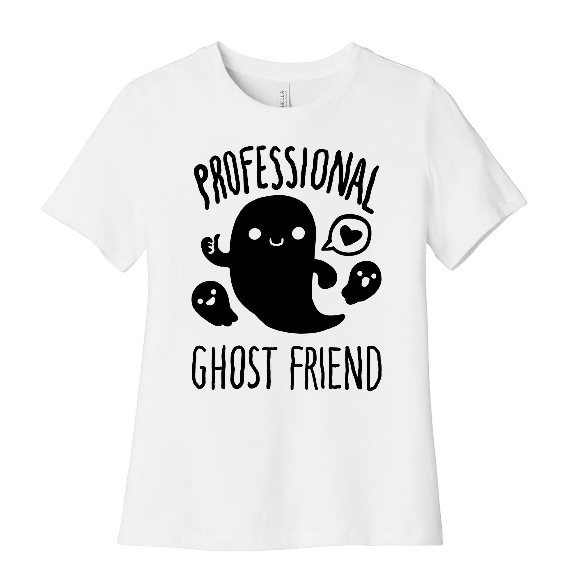 Professional Ghost Friend Women's Cotton Tee