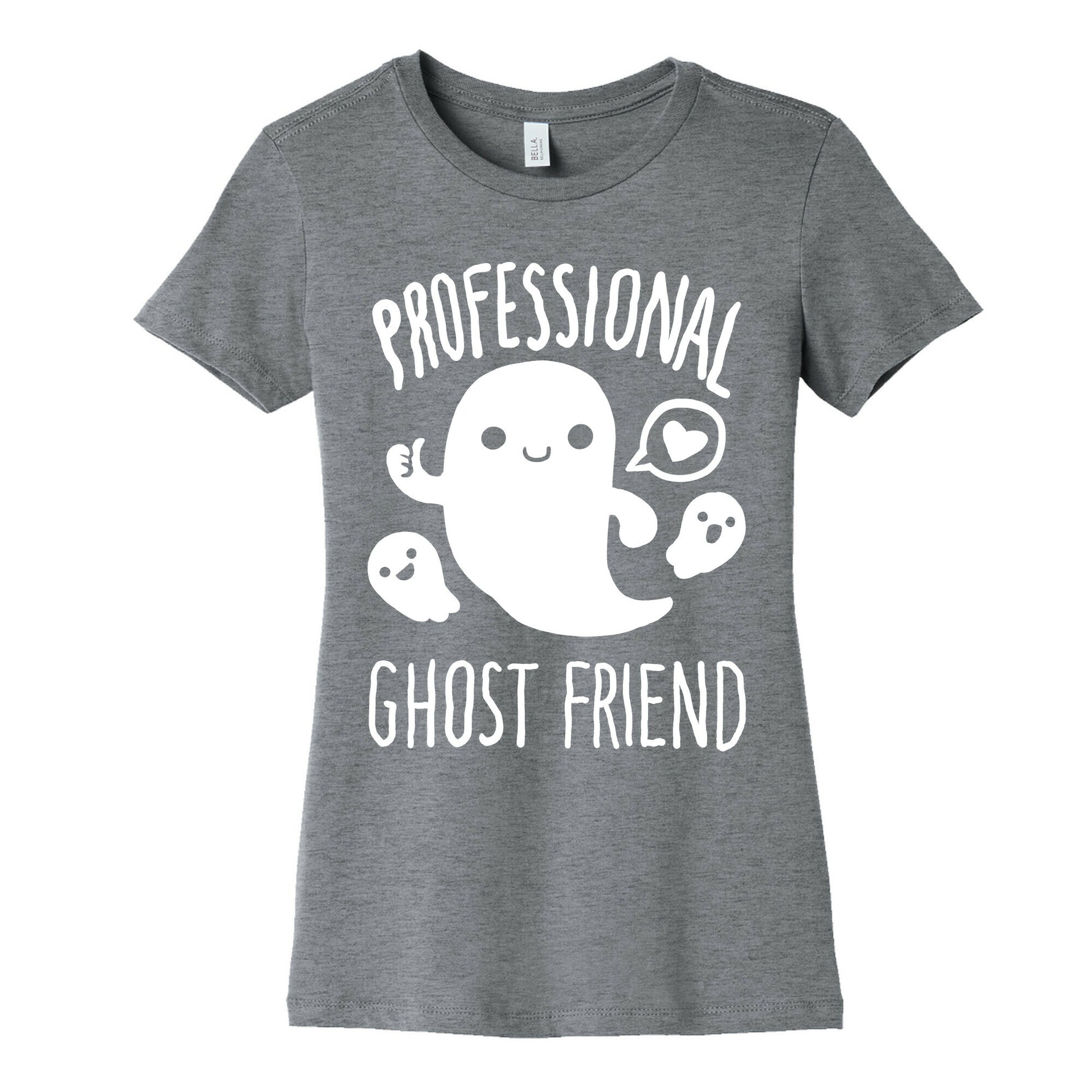 Professional Ghost Friend Women's Cotton Tee