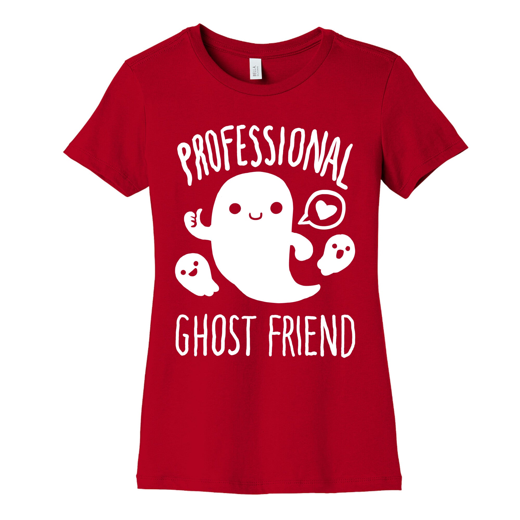 Professional Ghost Friend Women's Cotton Tee