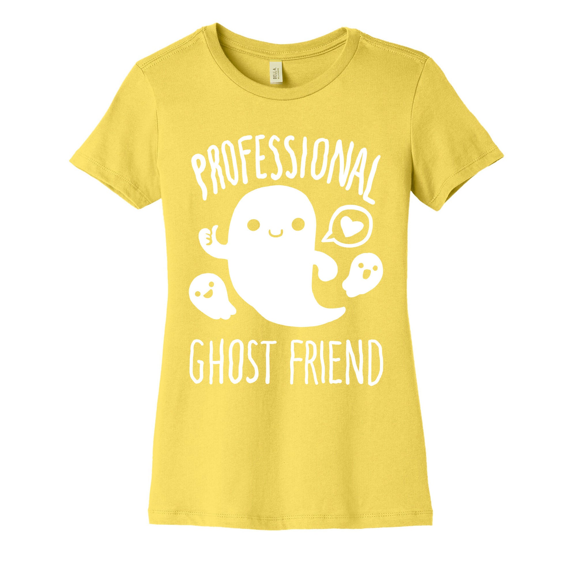 Professional Ghost Friend Women's Cotton Tee