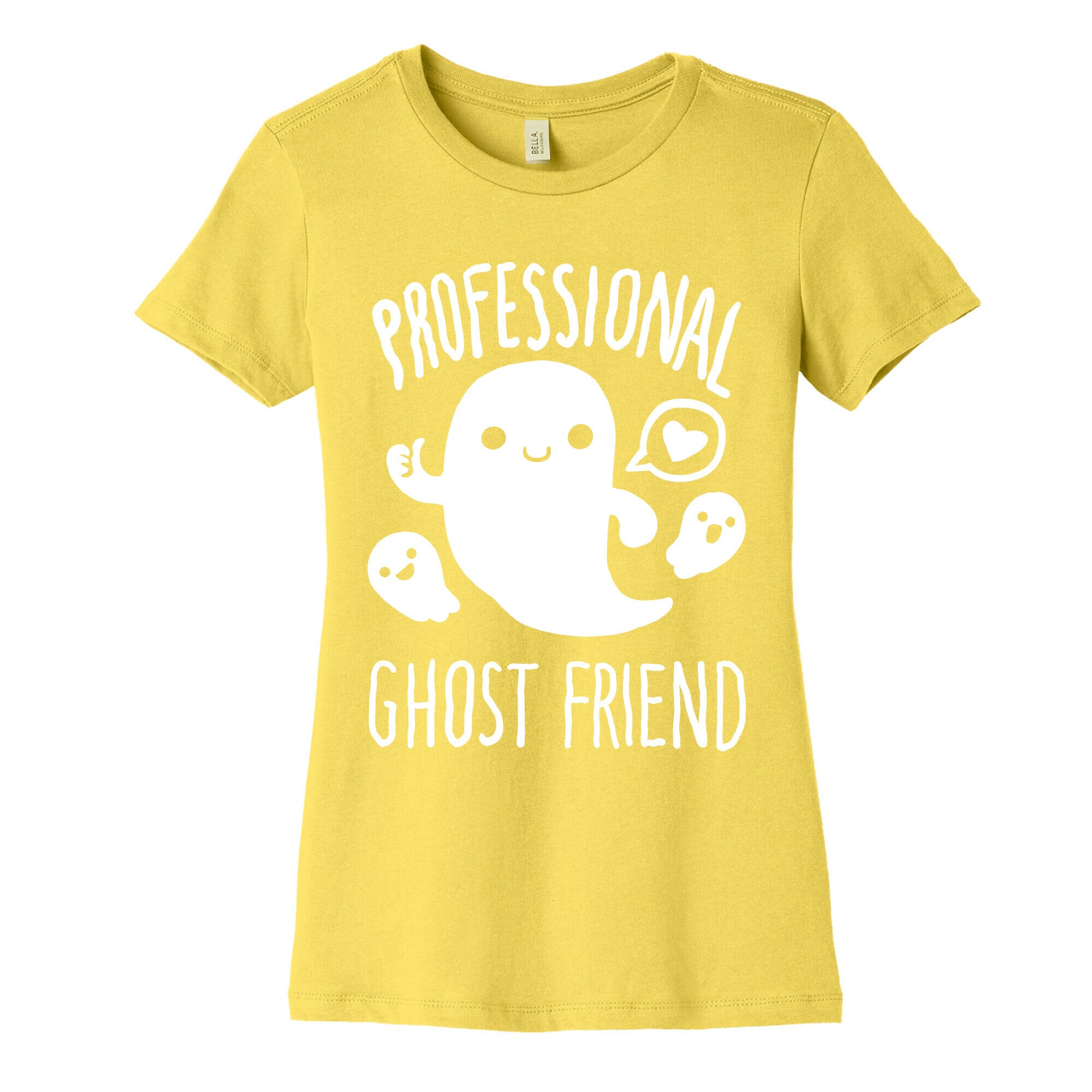 Professional Ghost Friend Women's Cotton Tee