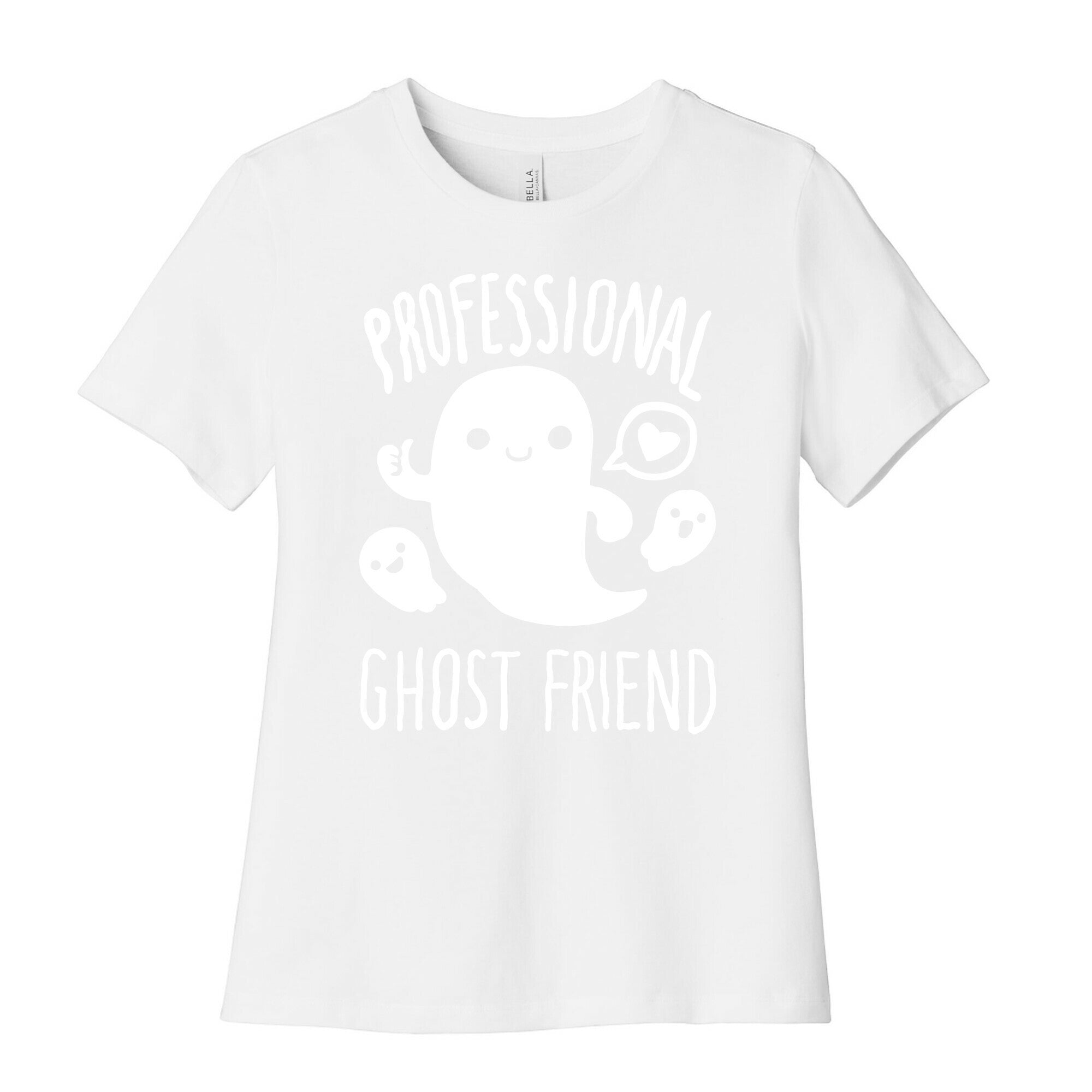 Professional Ghost Friend Women's Cotton Tee