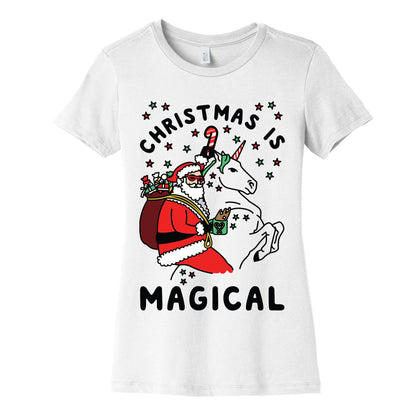 Christmas Is Magical Women's Cotton Tee