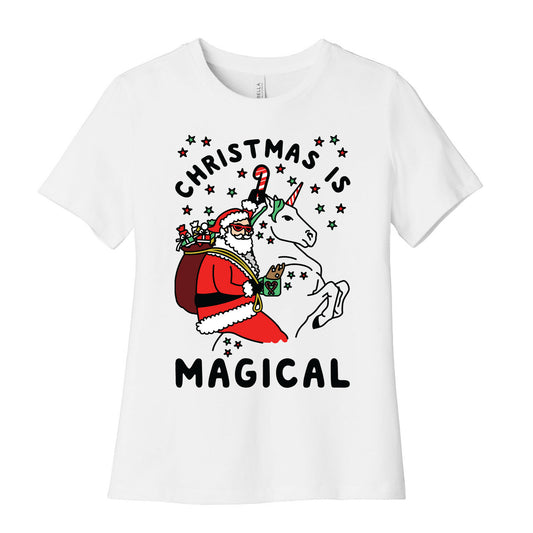 Christmas Is Magical Women's Cotton Tee
