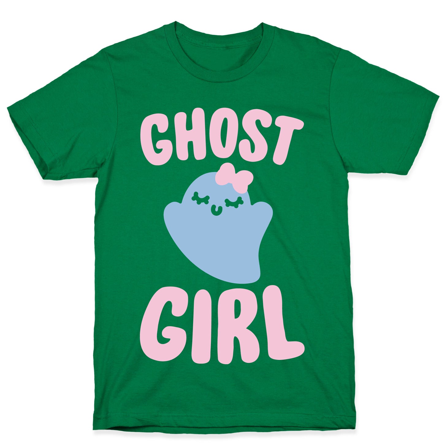 Ghost Girl White Print T-Shirt