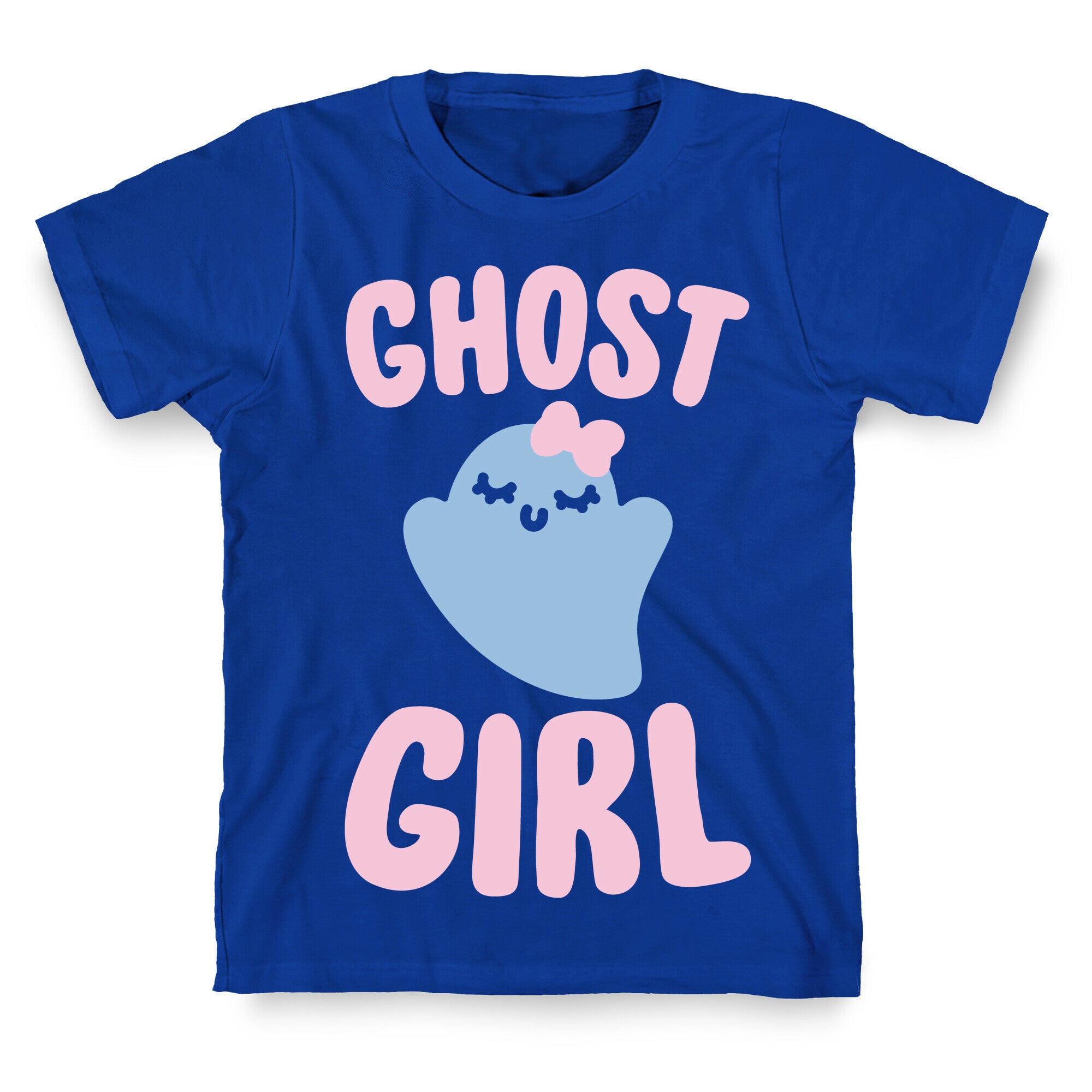 Ghost Girl White Print T-Shirt