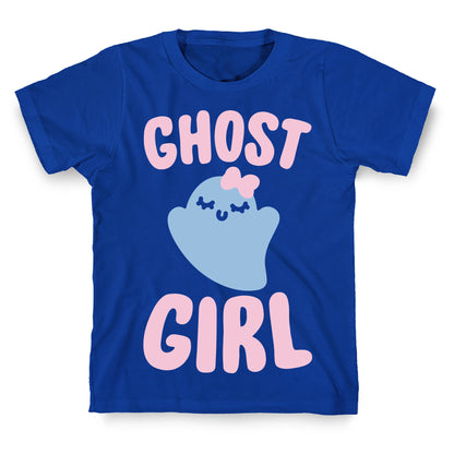 Ghost Girl White Print T-Shirt