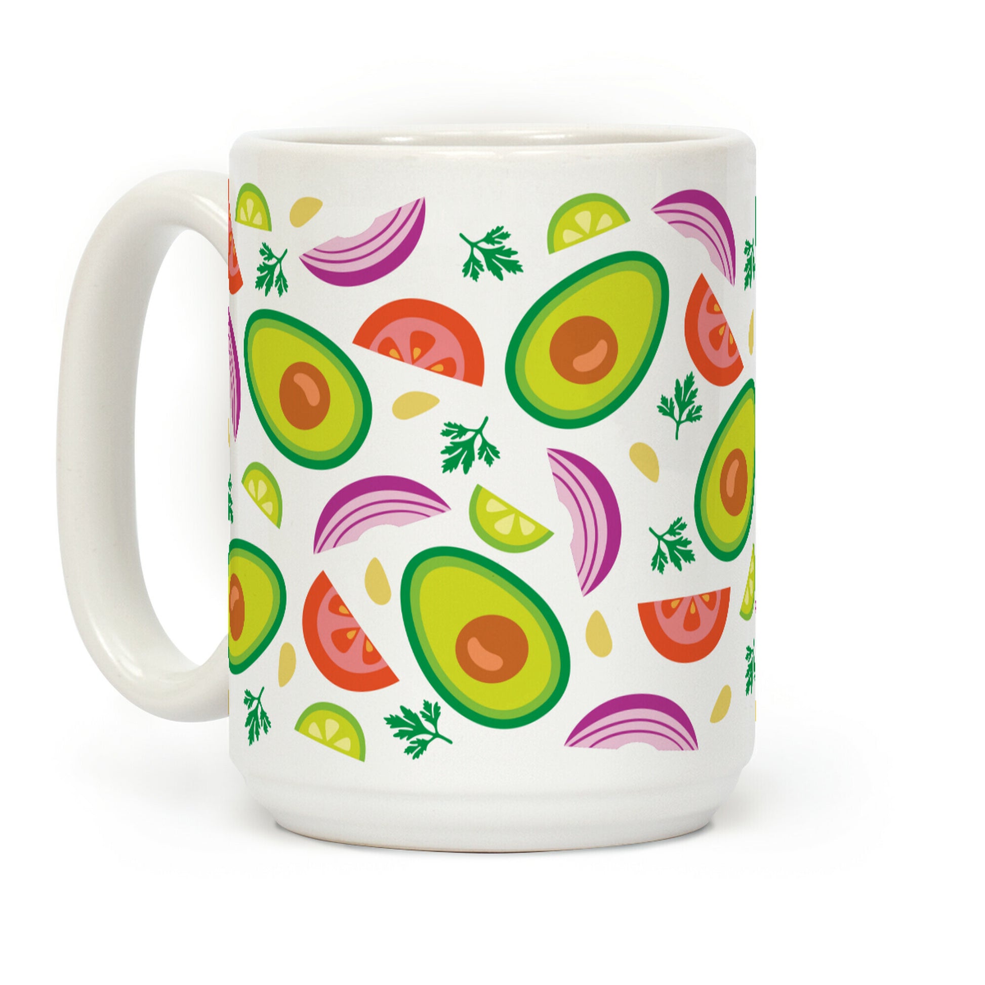 Guac Pattern Coffee Mug