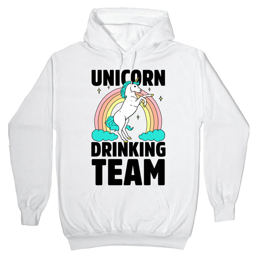 Unicorn Drinking Team Hoodie