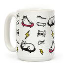 Cool Cats Pattern Coffee Mug