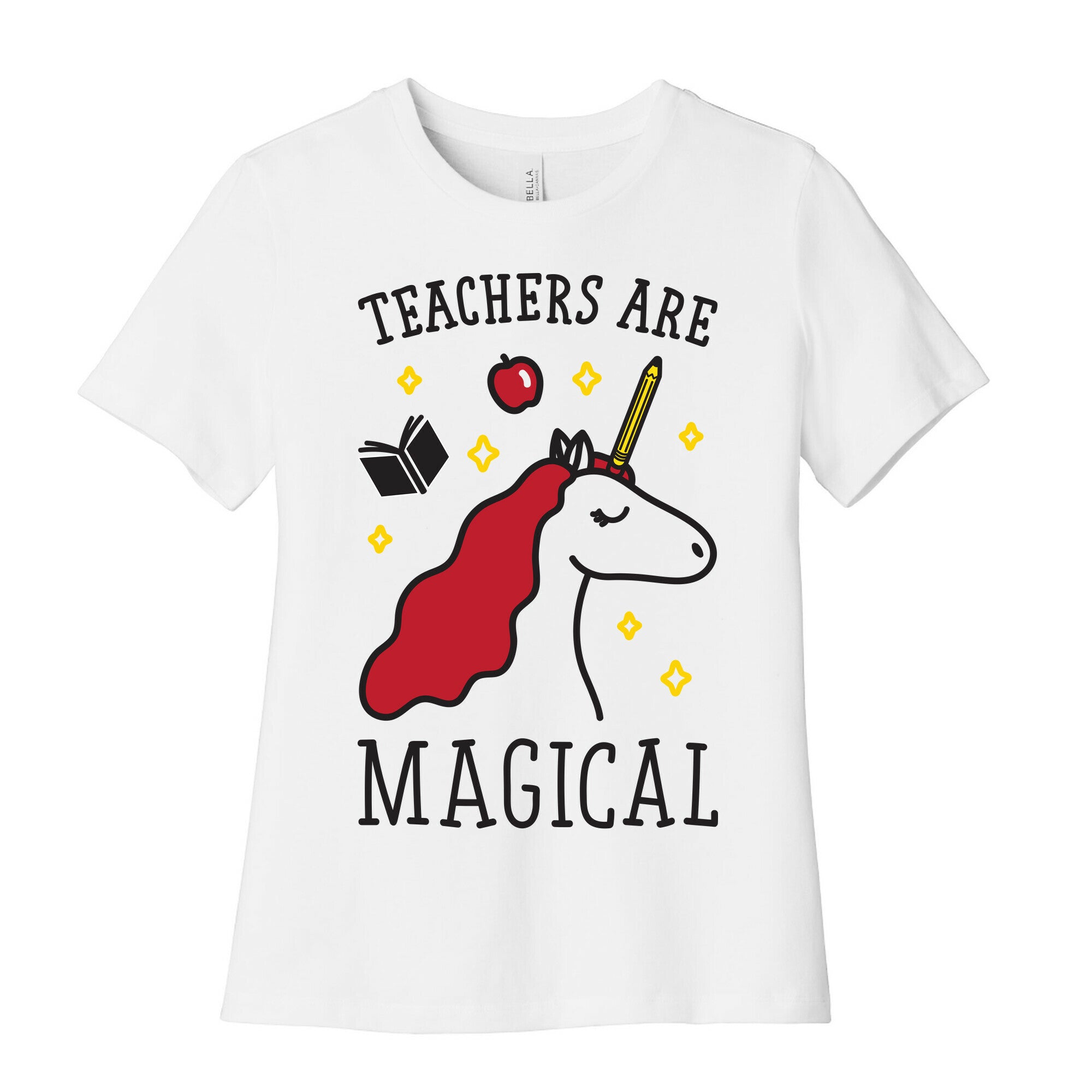 Teachers Are Magical Women's Cotton Tee