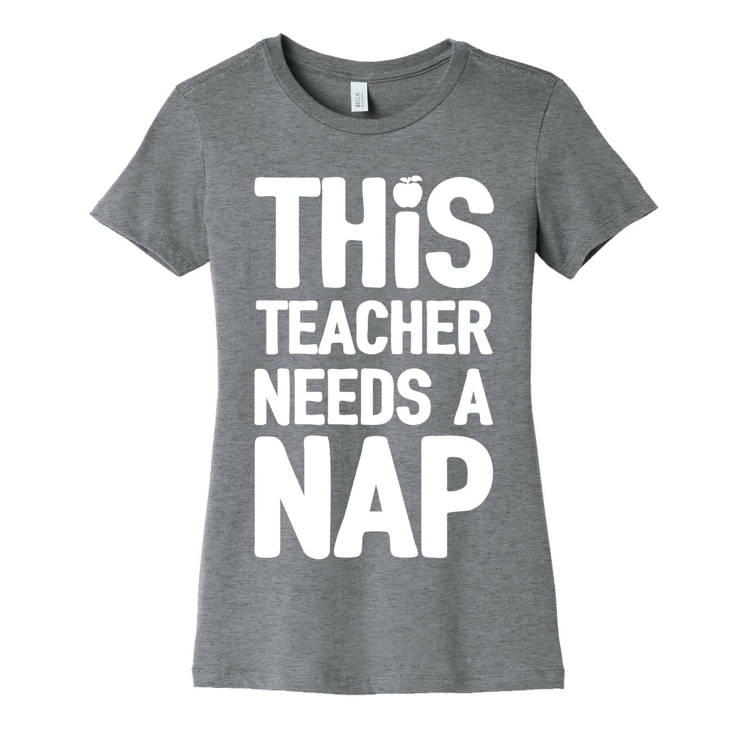 This Teacher Needs A Nap Women's Cotton Tee