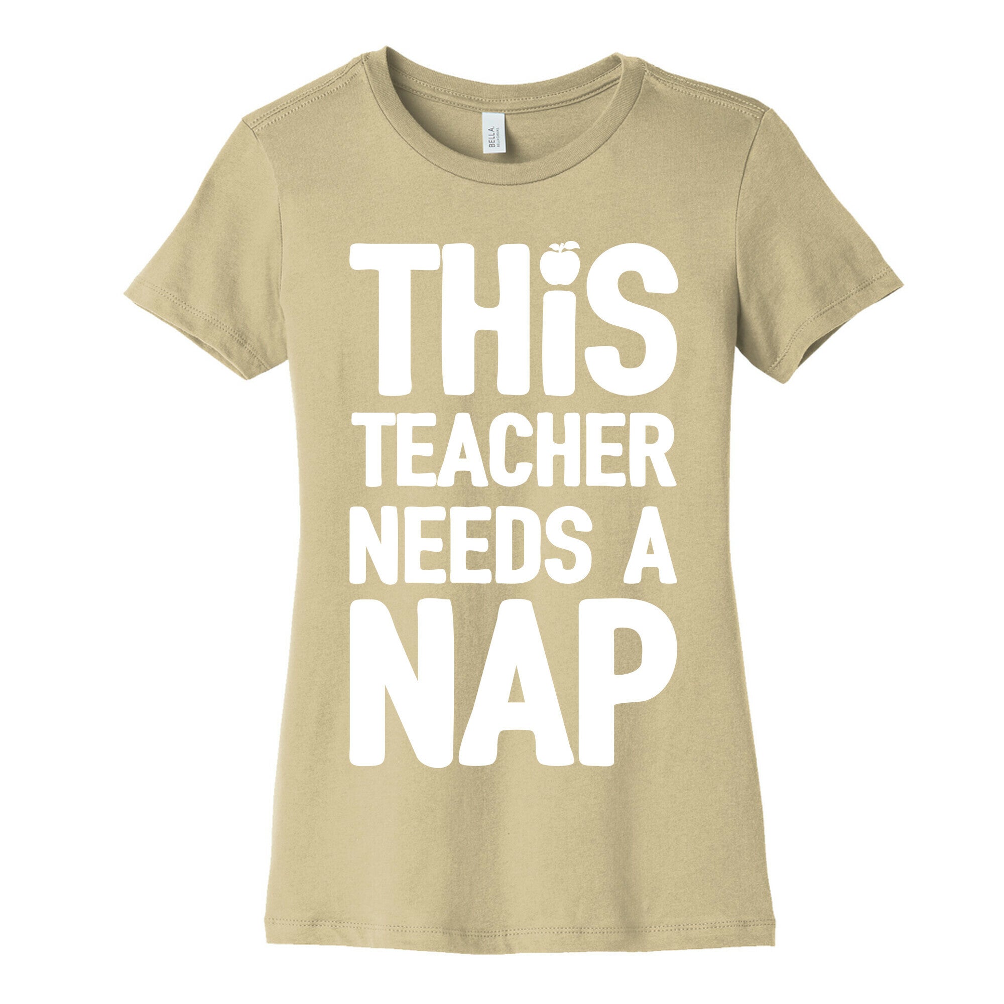 This Teacher Needs A Nap Women's Cotton Tee