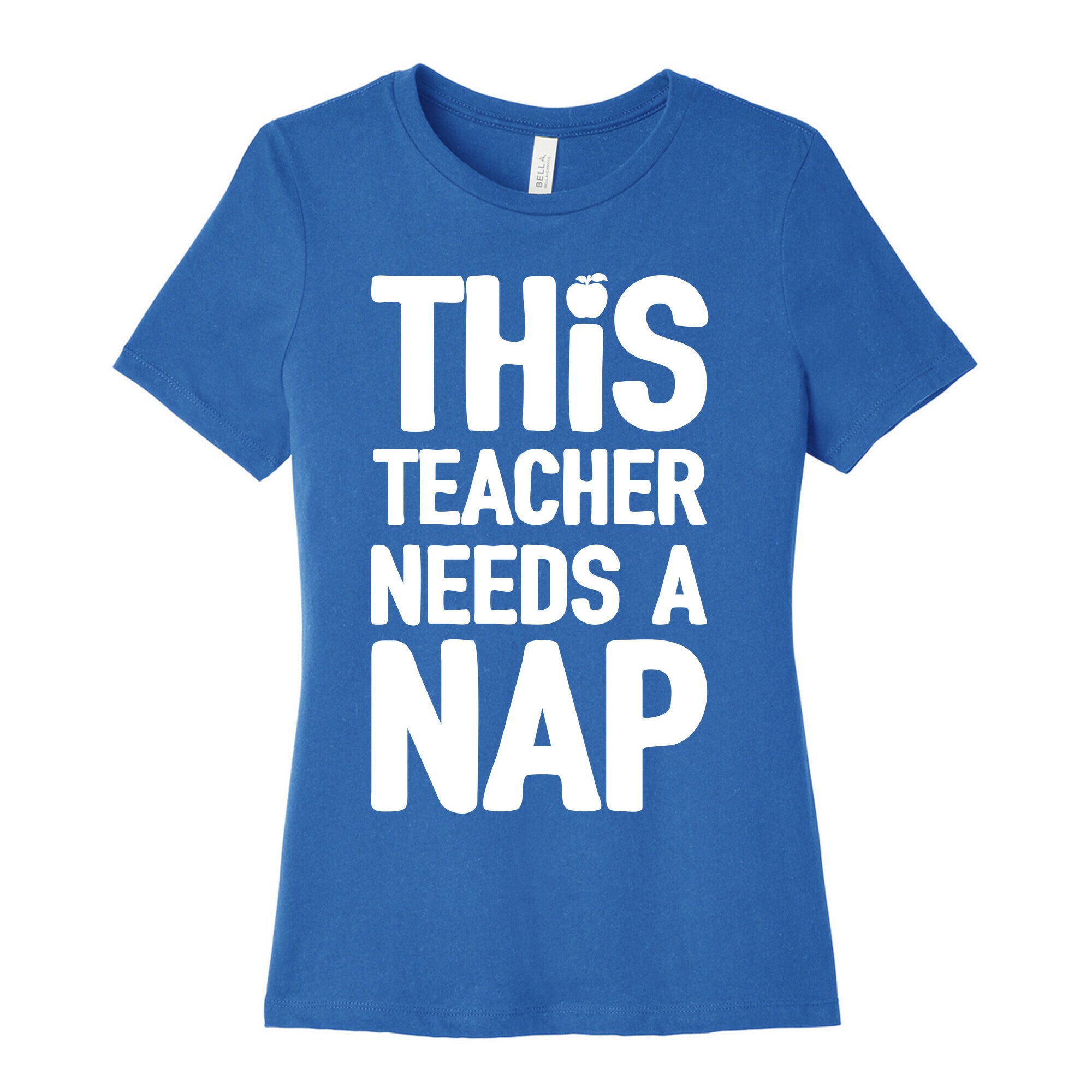This Teacher Needs A Nap Women's Cotton Tee