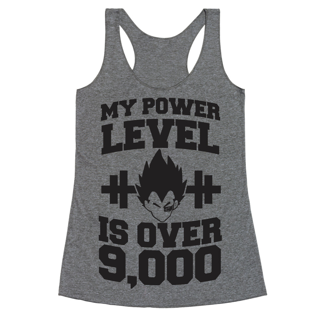 My Power Level is Over 9,000 Racerback Tank