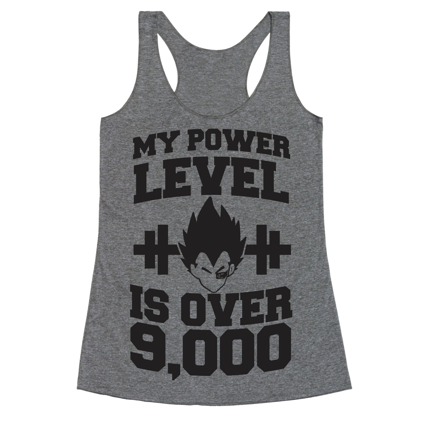 My Power Level is Over 9,000 Racerback Tank