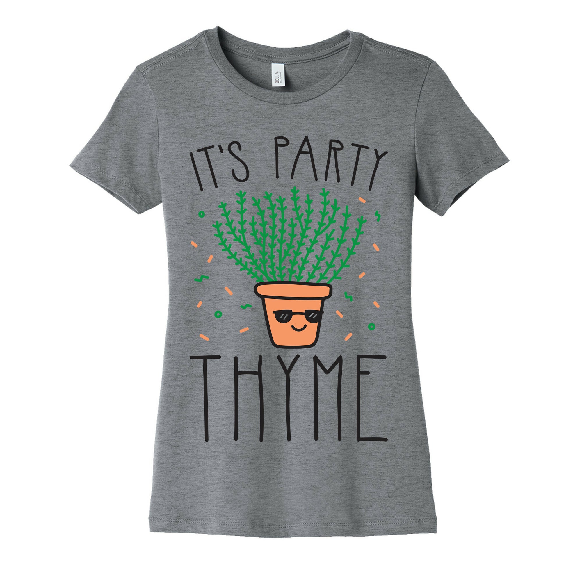 It's Party Thyme Women's Cotton Tee