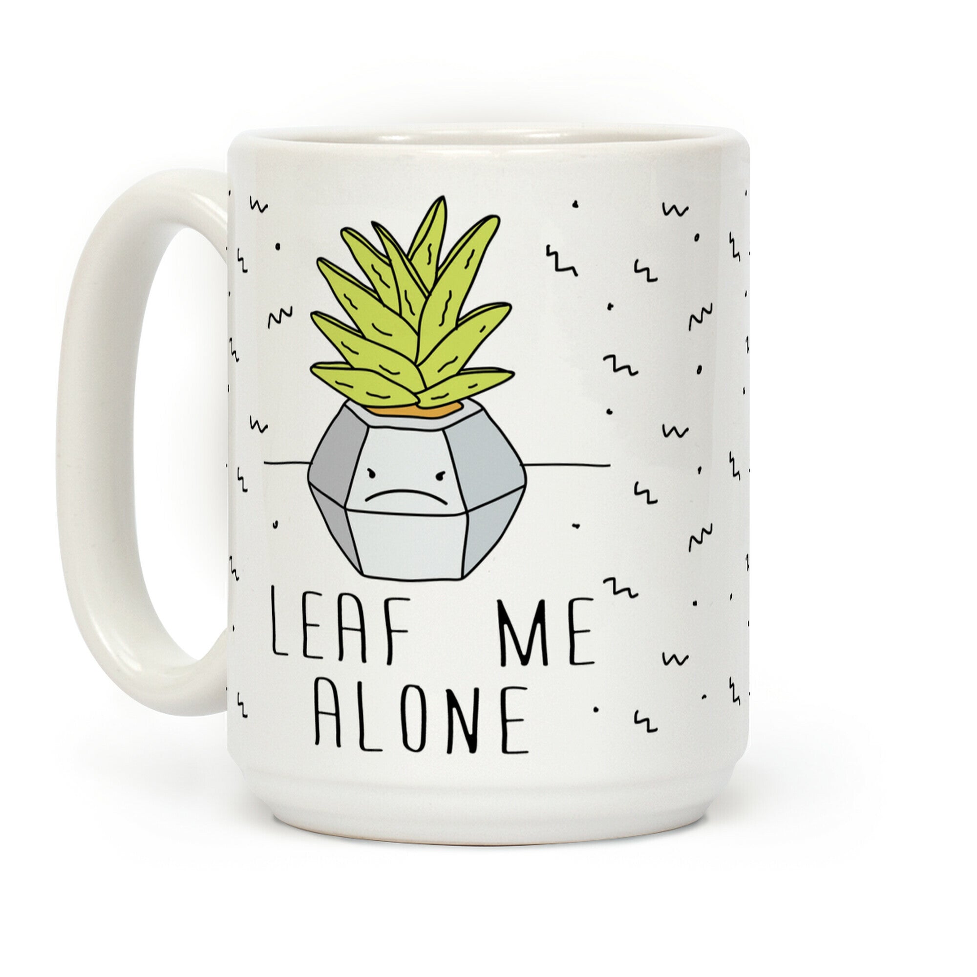 Leaf Me Alone Coffee Mug