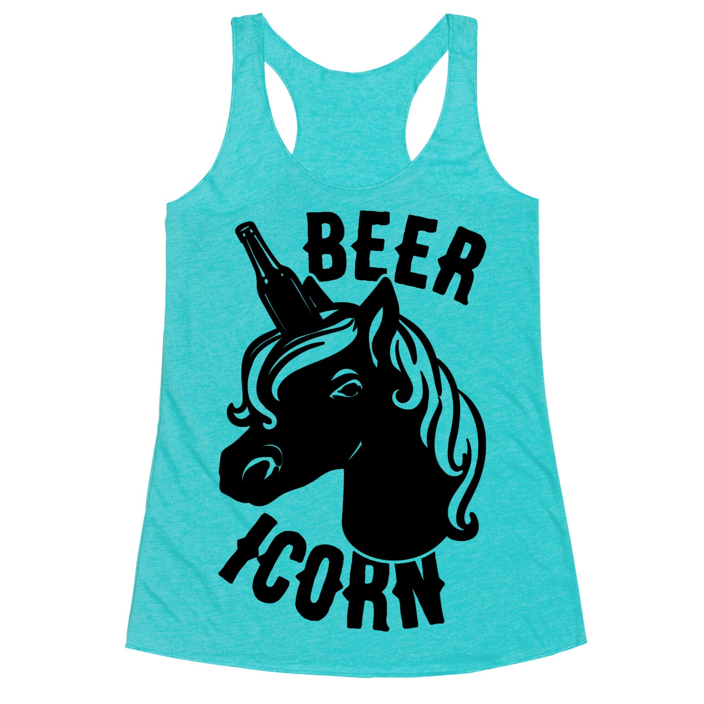 Beer-icorn  Racerback Tank