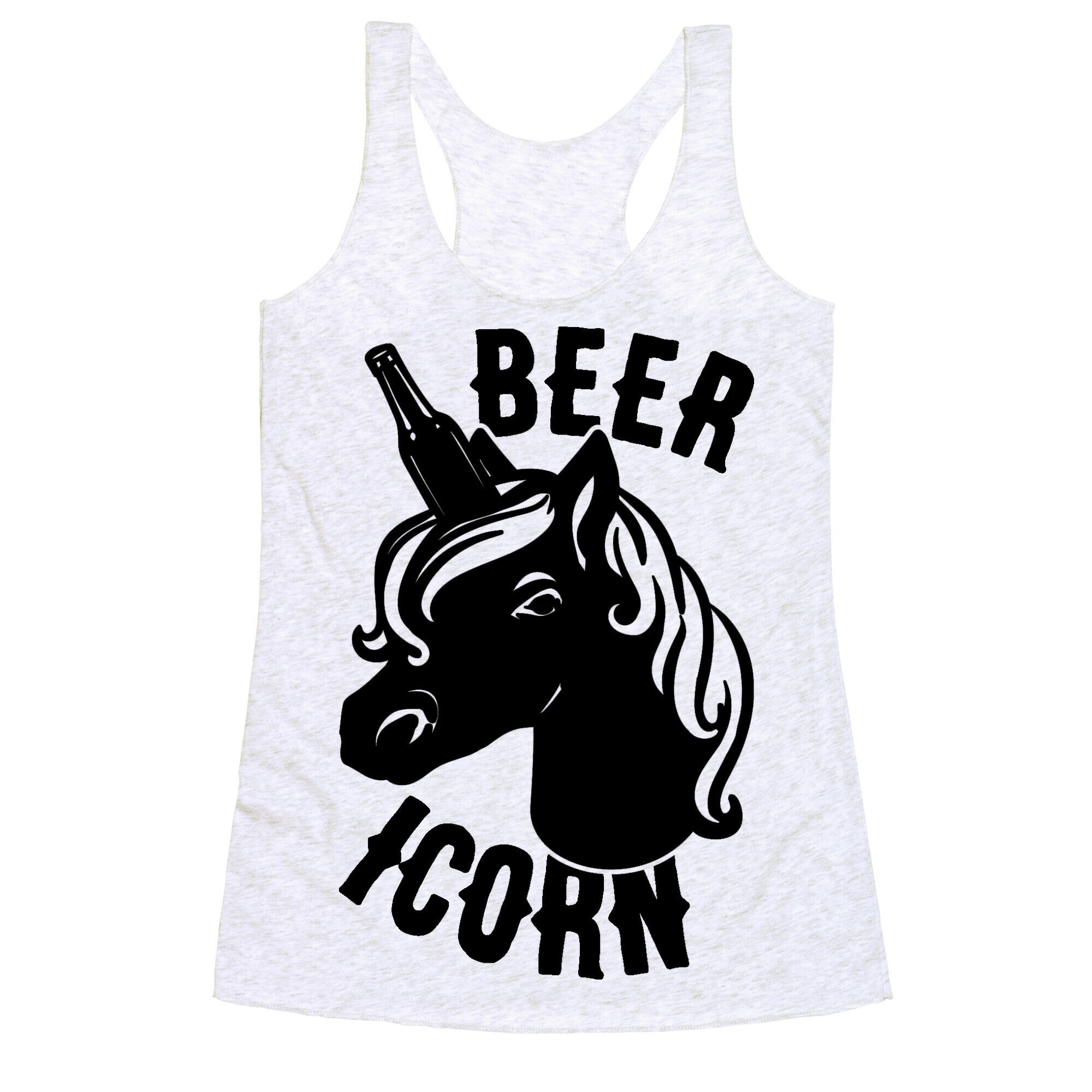 Beer-icorn  Racerback Tank