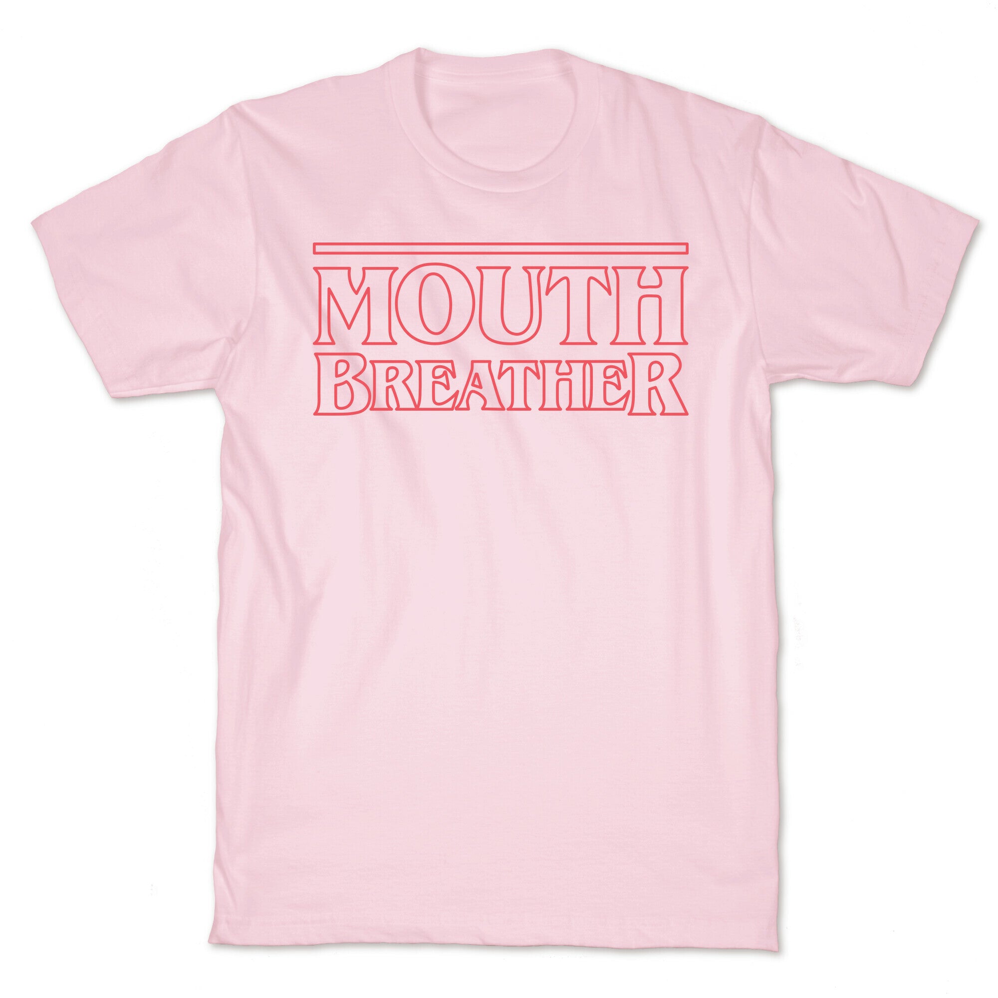 Mouth Breather Parody (Red) T-Shirt