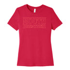 Mouth Breather Parody (Red) Women's Cotton Tee