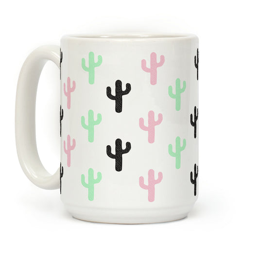 Pastel Cactus Coffee Mug