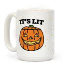 It's Lit Jack o' Lantern Coffee Mug